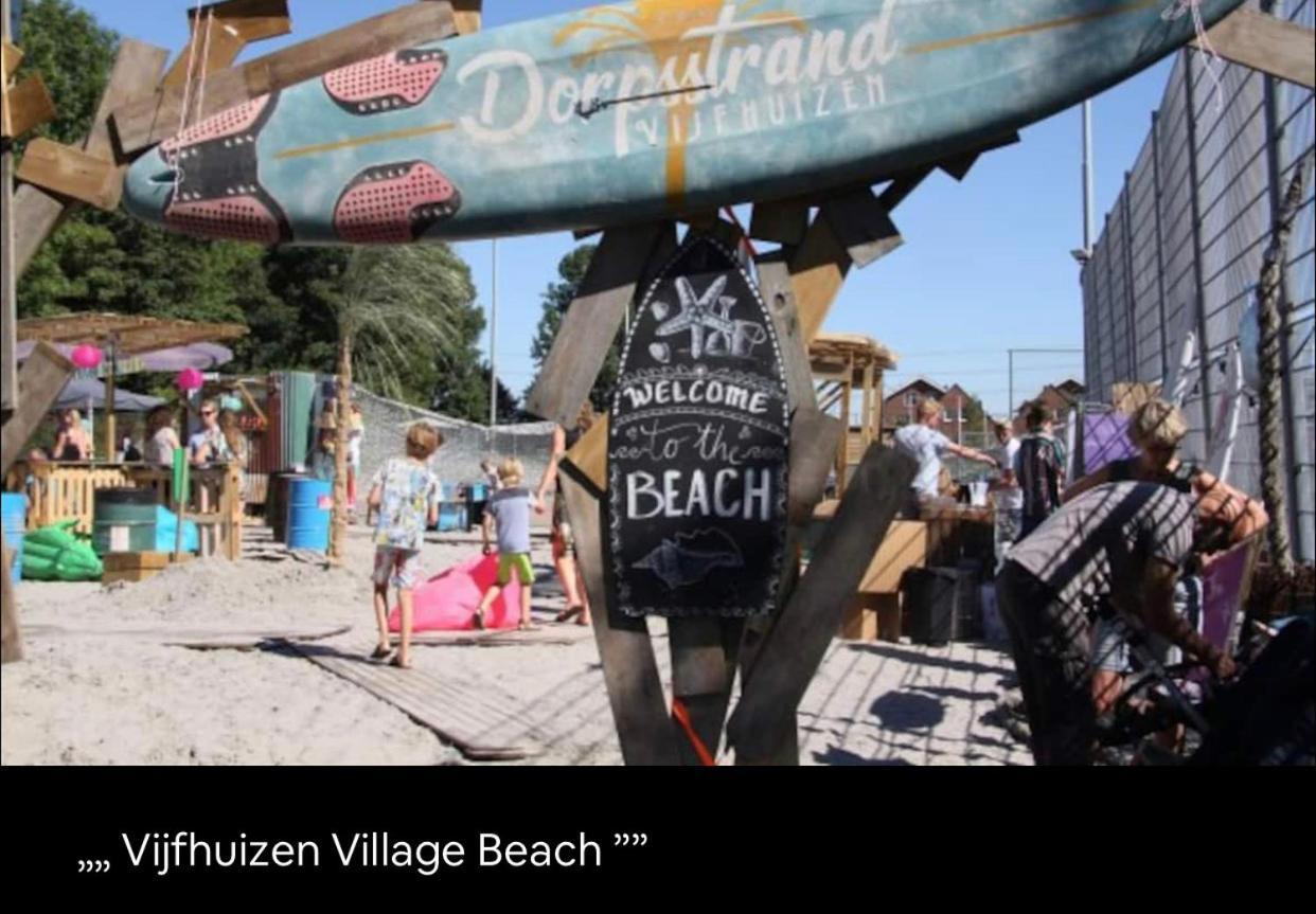 Vijfhuizen Wellness Bungalow With Jacuzzi &Sauna&Private Garden Near Amsterdam מראה חיצוני תמונה